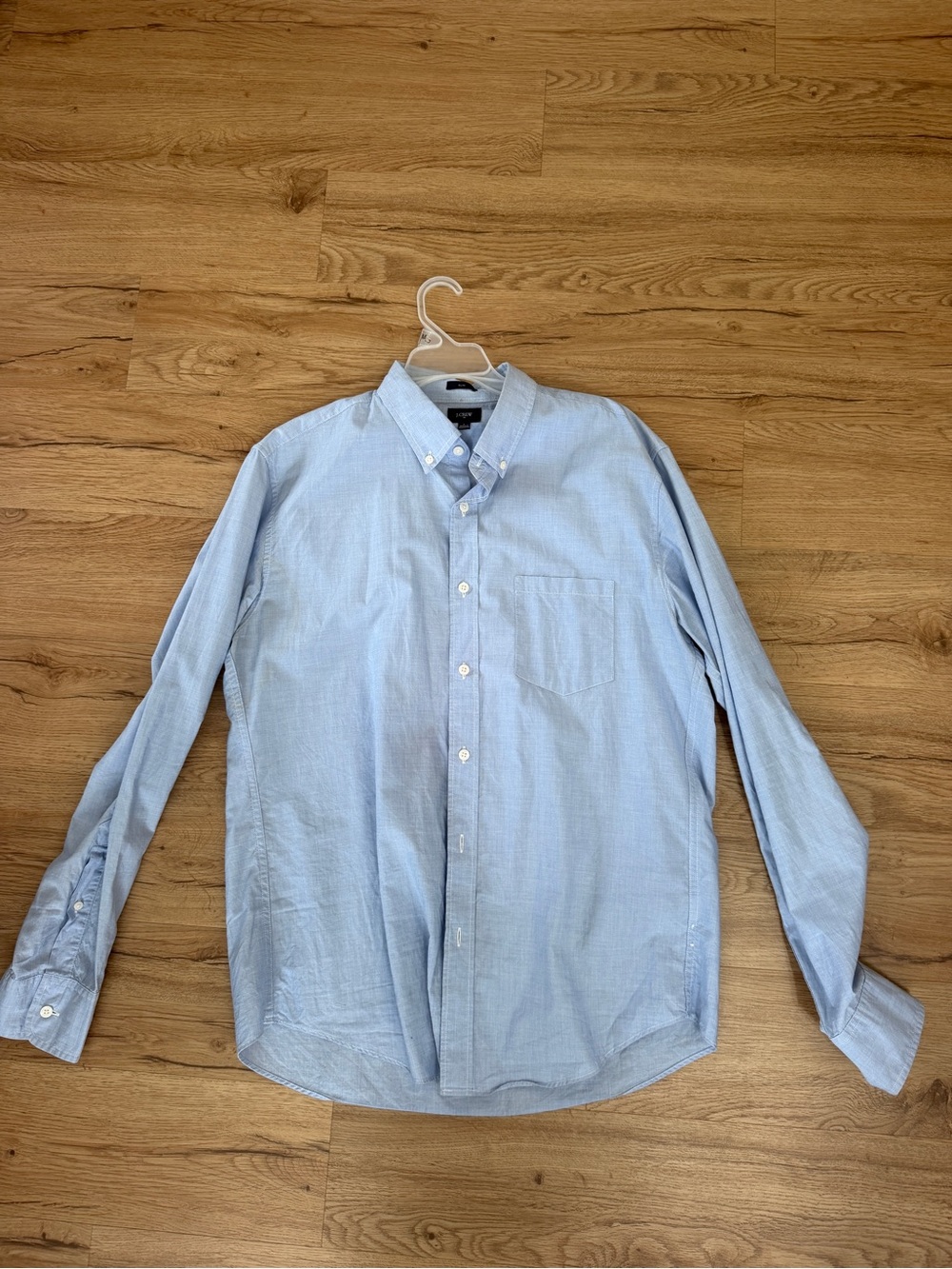 J. Crew Light Blue Long-Sleeve Button-Down Shirt